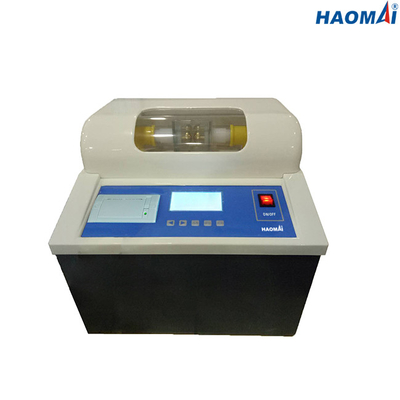 تجهیزات تست روغن عایق IEC60156 60 هرتز قدرت دی الکتریک 100 کیلو ولت AC