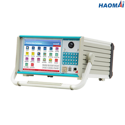 تستر رله حفاظتی چند منظوره 40A، سیستم تست رله صفحه نمایش TFT LCD