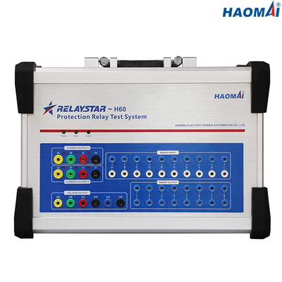 مجموعه تست رله حفاظتی چند آمپر ISO9001 6x32A 4x300V قابل حمل