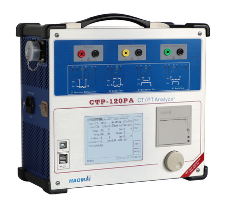 استاندارد تست IEC آنالایزر ترانسفورماتور جریان 9 کیلوگرمی Multitap CT PT