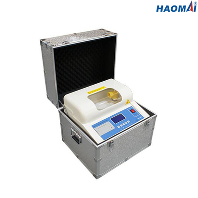 مجموعه دستگاه تست BDV روغن ترانسفورماتور 80 کیلوولت IEC60156 و استانداردهای ASTM