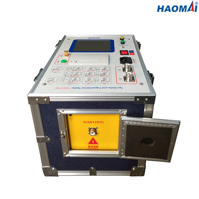 مجموعه تست ترانسفورماتور قدرت 12 کیلوولت IEC60247 ضریب عایق فوق قابل حمل