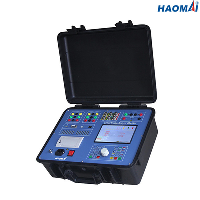 آنالایزر الکتریکی تجهیزات تست قطع کننده مدار HAOMAI 23.15 Lb